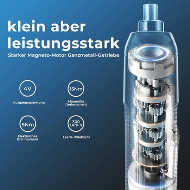 Міні акумуляторний шуруповерт DongCheng, 4V, 2000 mAh, Li-Ion, 3 положення моменту, LED, набір з 8 біт S2