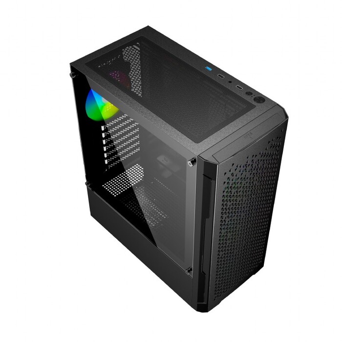 Корпус Gembird CCC-FC-400X Midi Tower, чорний