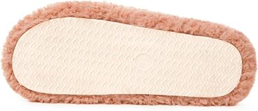 Домашні тапочки Dokela для жінок з меморі-піною, м'які, з штучним хутром, відкриті, легкі, з антиковзким покриттям, для дому, теплі, зручні, відкриті, рожеві (37/38 EU)