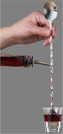 BarVin Ложка для коктейлів та барів (нержавіюча сталь)