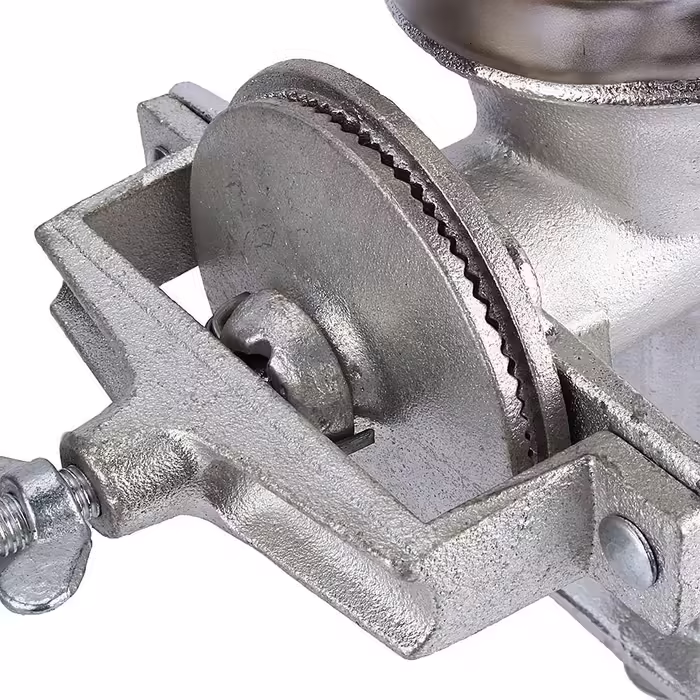 Manual Grinder, Table Clamp Corn Mill Grain Mill, Manual Mill Manually with Large Cast Iron Hopper for Grains, Seeds, Coffee, Corn, Pepper, Nuts 43 x 28 x 16 cm