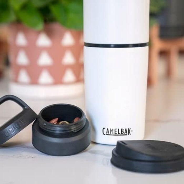 CamelBak Vacuum Insulated Stainless Steel Thermos Bottle (Coast/Lagoon, 473 ml)