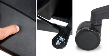 Ергономічне офісне крісло Giosedio PXV004: повне регулювання, механізм Multitilt, стандарт BHP