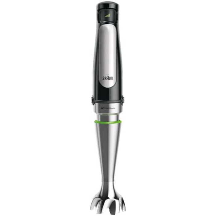 Блендер Braun MultiQuick 7 MQ7035XBI, 1000 Вт, 4 насадки, 600 мл, подрібнювач 500 мл, без BPA, чорний, стійкий до миття в посудомийній машині
