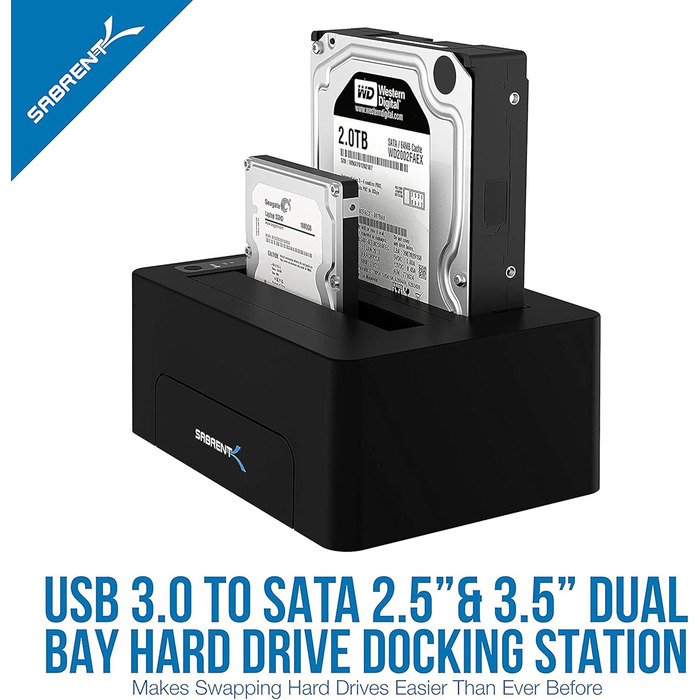 Док-станція Sabrent 4 Bay для 2.5