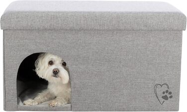 Будиночок для котів TRIXIE Kimy, сірий, 72 x 40 x 40 см