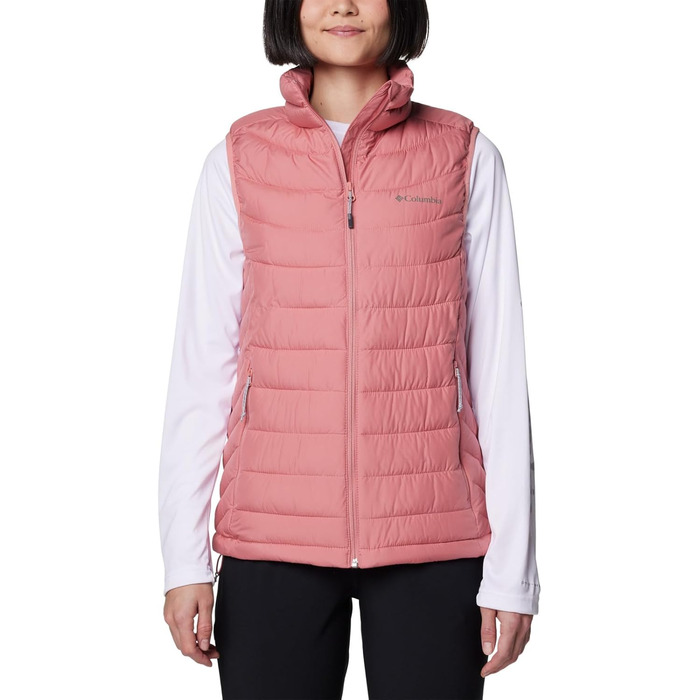 Колубія Повдер Лайт, Степова жилетка для жінок (Powder Lite II, 2X, Рожева Агава)