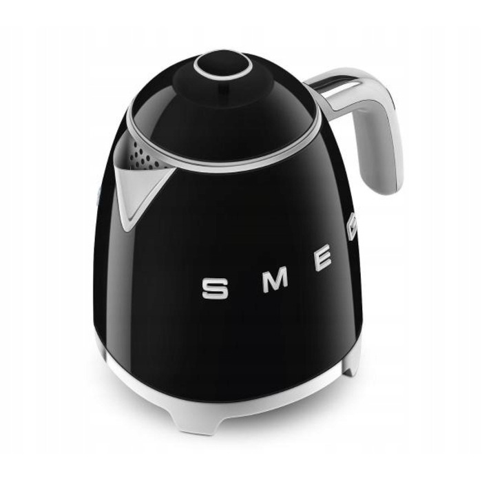 Електричний чайник Smeg KLF05BLEU, 1400 Вт, 0,8 л, чорний
