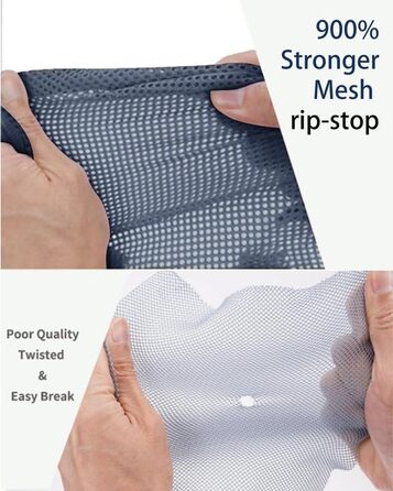 Органайзери для валізи ECOHUB, набір 6 шт. з ID-міткою, екологічні, дихаючі, для подорожей (зелений, блакитний)