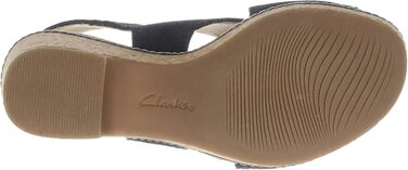 Сандалі Clarks Giselle Cove на підборах, жіночі, темно-сині (36 EU)