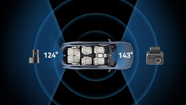 Автомобільний відеореєстратор Ddpai Z50 Pro 4K UHD 143° GPS Wi-Fi з карткою пам'яті 64 ГБ