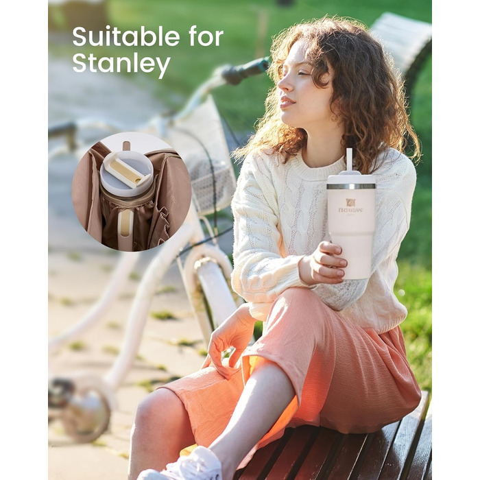 Рюкзак для ноутбука LOVEVOOK, 15.6 дюймів, жіночий, для школи/університету, подорожей, робочі будні. Водостійкий, елегантний, для дівчат-підлітків. Колір: бежево-рожевий