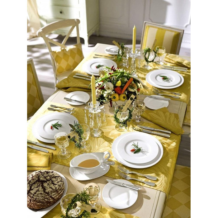 Villeroy & Boch - Royal Oval Plate, large serving platter made of high-quality premium bone china, dishwasher-safe, 41 cm
