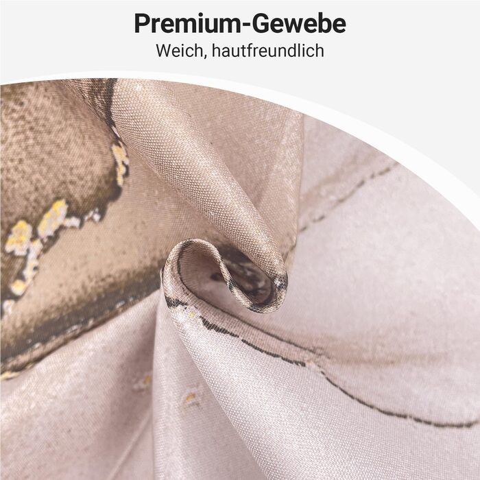 Штора для душу 180x200 см, коричневий мармур, поліестер, з утяжеленим краєм, антигрибкова, водовідштовхувальна, з кільцями (1 шт)