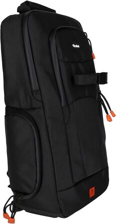 Сумка-слінг Rollei Fotoliner Ocean для фотообладнання, чорна (з дощовиком)