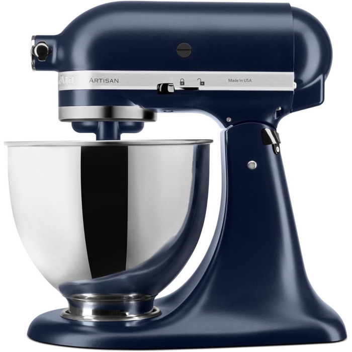 Кухонна машина KitchenAid Artisan з чашею 4,7 л, колір Ink Blue (темно-синій)