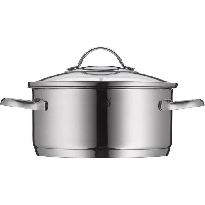 Каструля WMF Provence Plus 16 см без кришки, 1.4 л, Cromargan нержавіюча сталь, без покриття, для плити та духовки