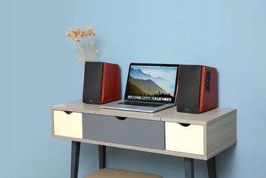 Комплект акустичних систем 2.0 Edifier R1700BTs, 66 Вт, коричневий