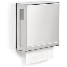 blomus -NEXIO- Paper Towel Dispenser made of polished stainless steel, 30 x 27 x 13 cm, stainless steel