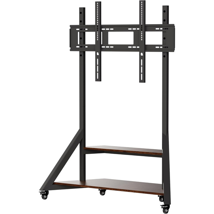 Підставка для телевізора UNHO, регульована по висоті, універсальна, чорна, VESA 800x600, до 100 кг, 65-100 дюймів