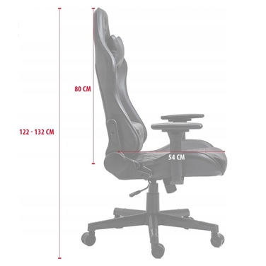 Ігрове крісло Kraken Helios, тканина, чорне