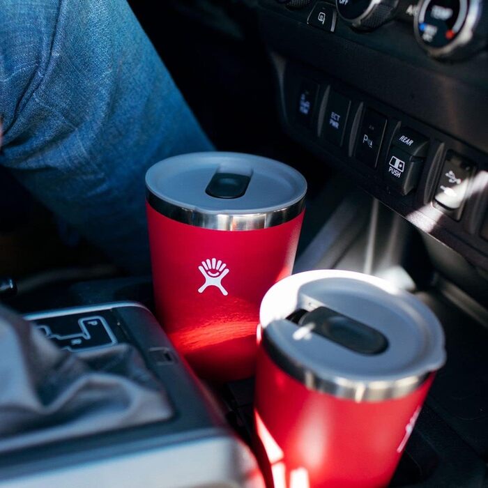 Hydro Flask 473ml (16oz) Stainless Steel Travel Tumbler with Leak-Proof Lid - Vacuum Insulated
