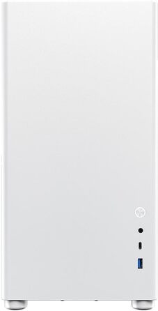 Корпус GameMax Spark Pro для ігрового ПК ATX з двома скляними панелями, USB 3.0/Typ C, білий