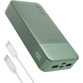 Power Bank JUOVI J2621, 20000mAh, 45W, для Switch, MacBook, iPhone, Samsung, Steam Deck