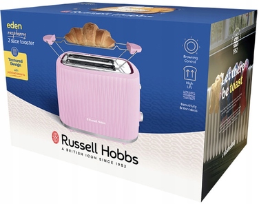 Тостер Russell Hobbs 27372-56, рожевий, 800 Вт