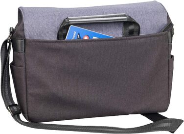 Сумка Cullmann Bristol Maxima 333+ для камери в стилі Messenger, з відділом для планшета, блакитна, 300x210x100 мм