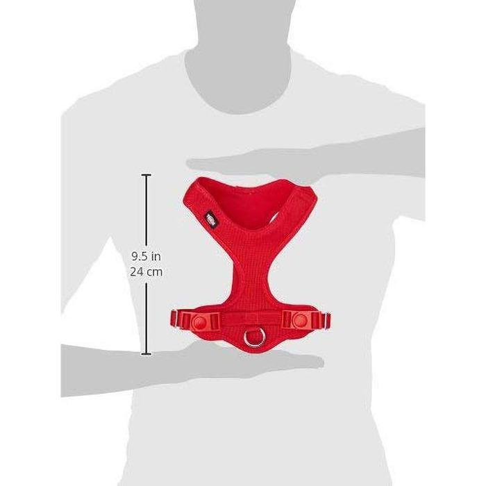 Шлейка для собак TRIXIE Comfort Soft Tour - чорна, XS-S (30-45 см), м'яка, для джоггінгу