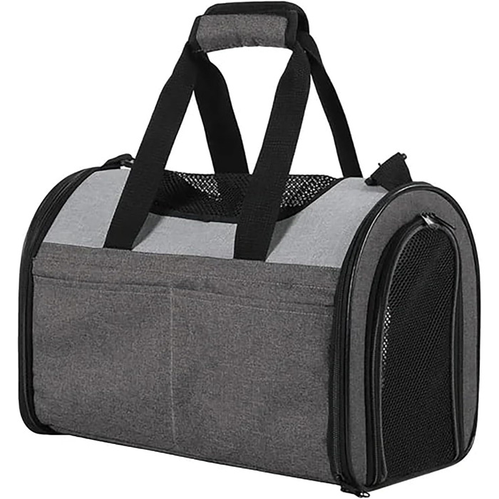 Переносна переноска для тварин Jespet, м'які стінки, для котів та цуценят, 41 x 25 x 28 см, блакитний колір