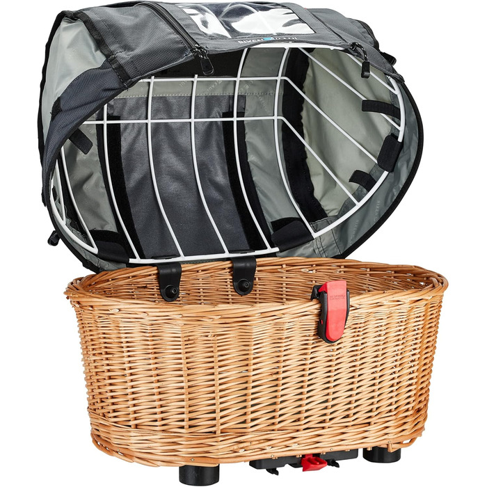 Корзина для собак KLICKfix Doggy Basket Plus для багажника Racktime, 0399RH Single