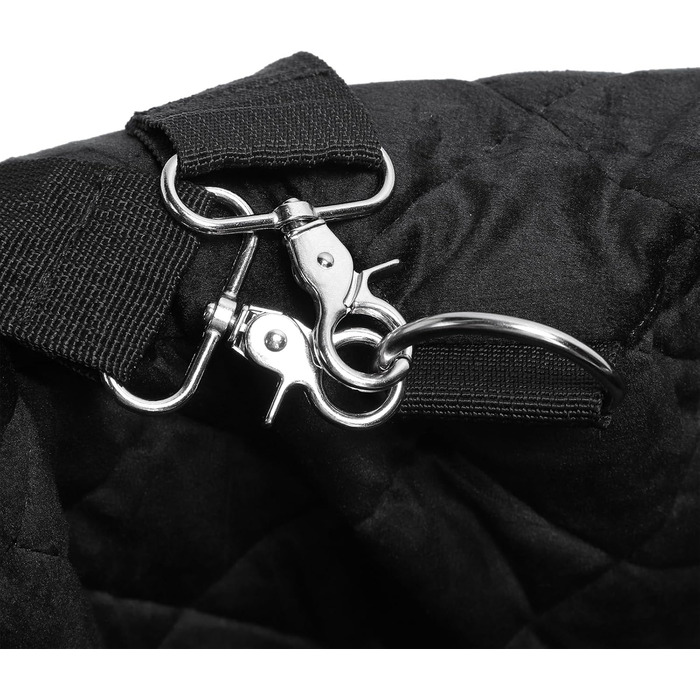 Автокрісло для собак Ejoyous: чорне, з memory foam, до 15.9 кг