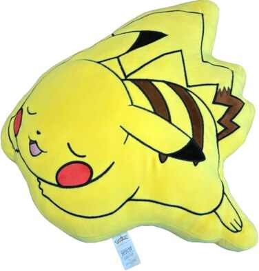 Подушка Pokémon Пікачу сплячий, м'яка плюшева, 50x45 см, ліцензія