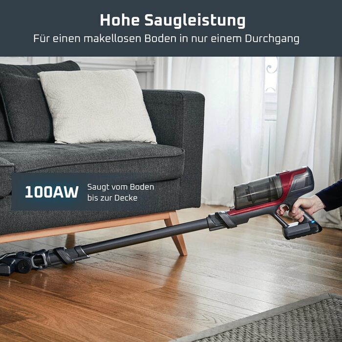 Пылесос Rowenta X-Pert 6.60 Animal: аккумуляторный, без мешка, для уборки шерсти домашних животных, с LED-насадкой, RH6878