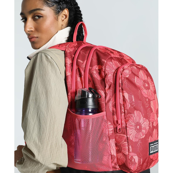 Спортивний рюкзак Puma Academy Unisex Intense Red-floral Aop, універсальний розмір