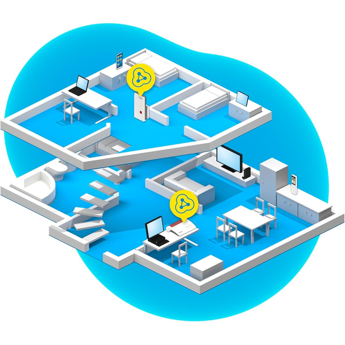 Повторювач Wi-Fi AVM FRITZ!Repeater 2400 International