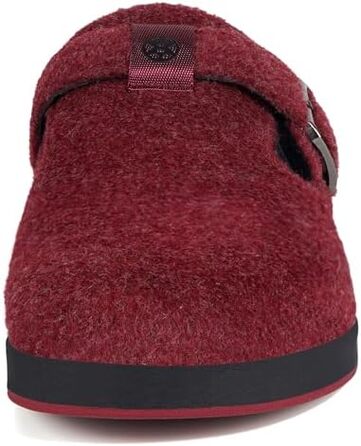 Тапочки халатні з фетру Gaatpot, зимові, теплі, для дому, чоловічі/жіночі, розмір 36-46 (43 EU), червоний A