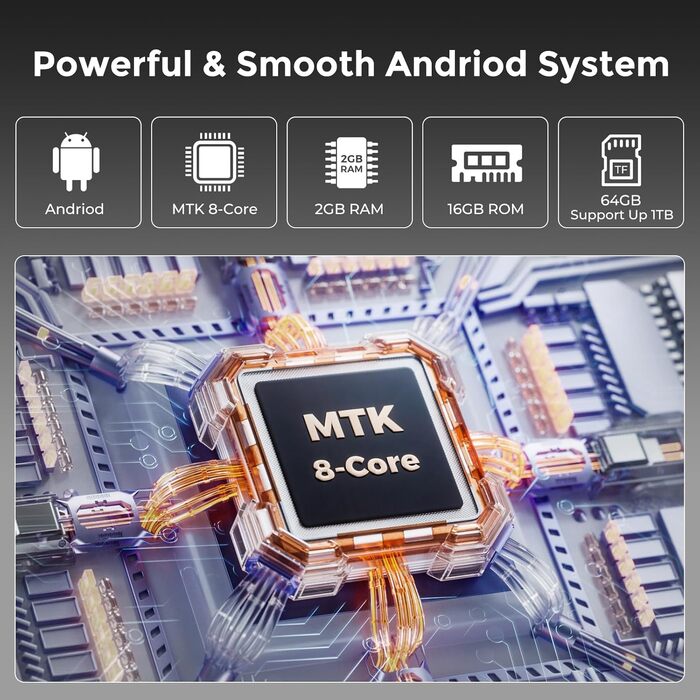 MP3-плеєр Innoasis 80GB з Bluetooth та Wi-Fi, 4