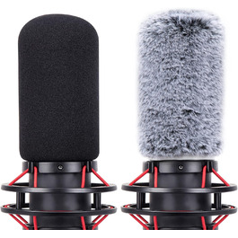 Кріплення для мікрофона YOUSHARES, сумісне з HyperX QuadCast, металева клямка, поп-фільтр, підставка для стрімінгу