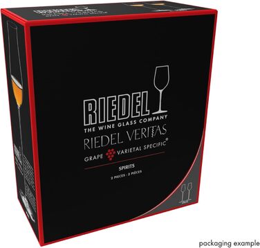 Бокали для вина Riedel Veritas Coupe/Moscato 2 шт, 240 мл