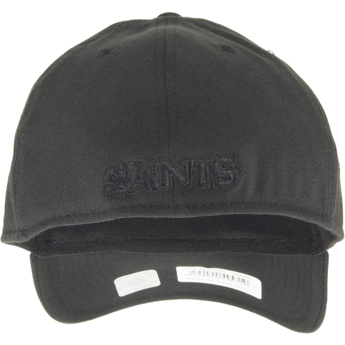 Кепка бейсбольна New Era NFL 39thirty Saints (Новий Орлеан) чорна, розмір M-L