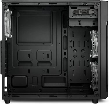 Корпус ПК Sharkoon VG6-W RGB - ігровий, з підсвічуванням RGB