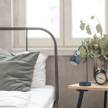 Настільна лампа Relaxdays Grey