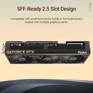 Відеокарта ASUS Prime GeForce RTX 5070 Ti ProArt OC Edition 12GB GDDR7, чорна