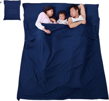 GIJMZY Sleeping Bag Liner Lightweight Sleeping Bag Liner Sleeping Bag Outdoor Camping Hotel Travel Sheet