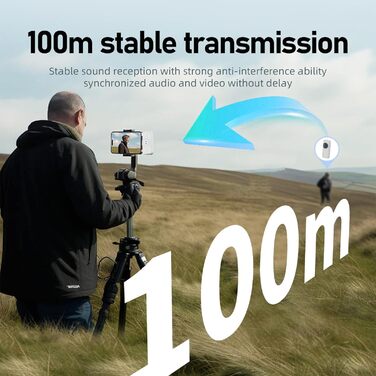 USB-C Беспроводной петличный микрофон 2 в 1 для iPhone, подавление шума KI, мини-микрофон для видеоблогинга, видео, подкастов, интервью, TikTok, YouTube - Черный (2 TX + 1 RX) (A5-Basic White (2 в 1))