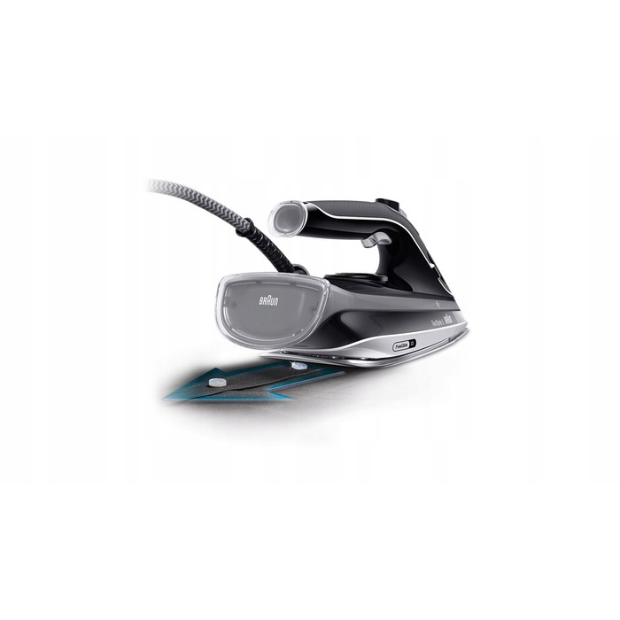Парова праска Braun Freestyle 5, 2800 Вт, 220 г/хв, 330 мл, чорна