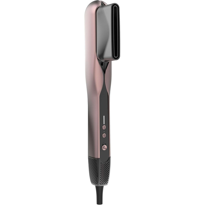 Випрямляч для волосся Cecotec AirLisse 2in1 ForceDry з феном, 1000 Вт, чорний - безсульфатний, з плазмою, 4 температури
